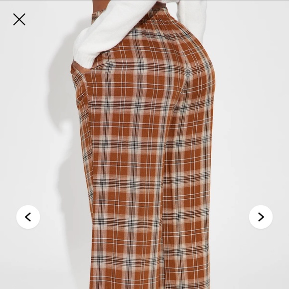 Brown wide leg pants - Picture 3 of 7